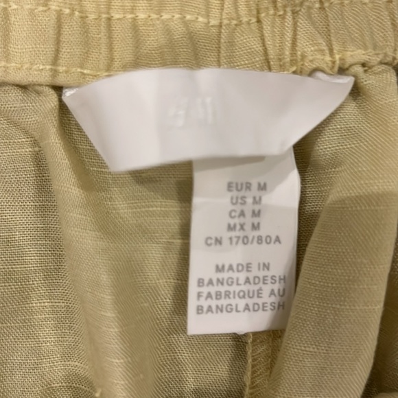 H&M Linen Skort size m - Picture 8 of 10